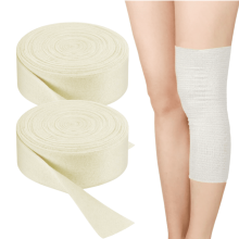 2 Rolls 2"x11Yd Cotton Tubular Stockinette Gauze, Elastic Arm Leg Sleeve for Cast, Plaster, Sweat Absorbent
