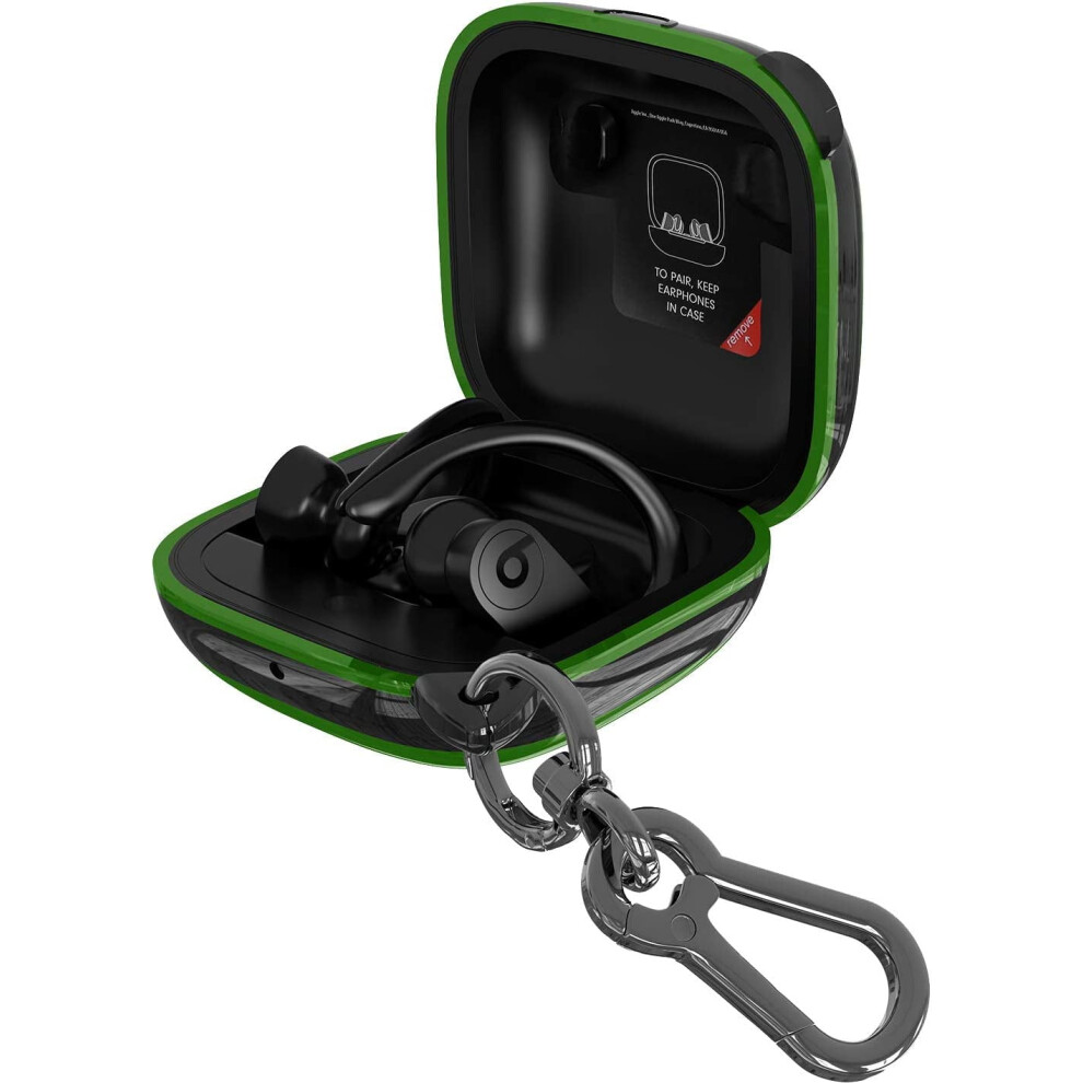 Compatible Powerbeats Pro Case Cover, Full Protective Shockproof Anti-Slip Silicone Case For Compatible With Beats Powerbeats 9071309760309