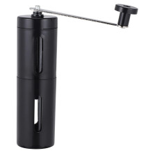 Manual Coffee Grinder with Ceramic Burr, Durable Stainless Steel, Quiet Grinding for Home Espresso