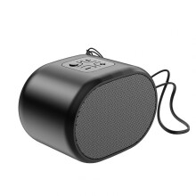 Portable Bluetooth speaker mini; Stereo speaker, subwoofer without sound post Music player Outdoor mini speaker Portable speaker (black)