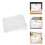 Guangmc 5Pcs Clear Page Protectors for Binders - Paper Protector Document Envelope 3