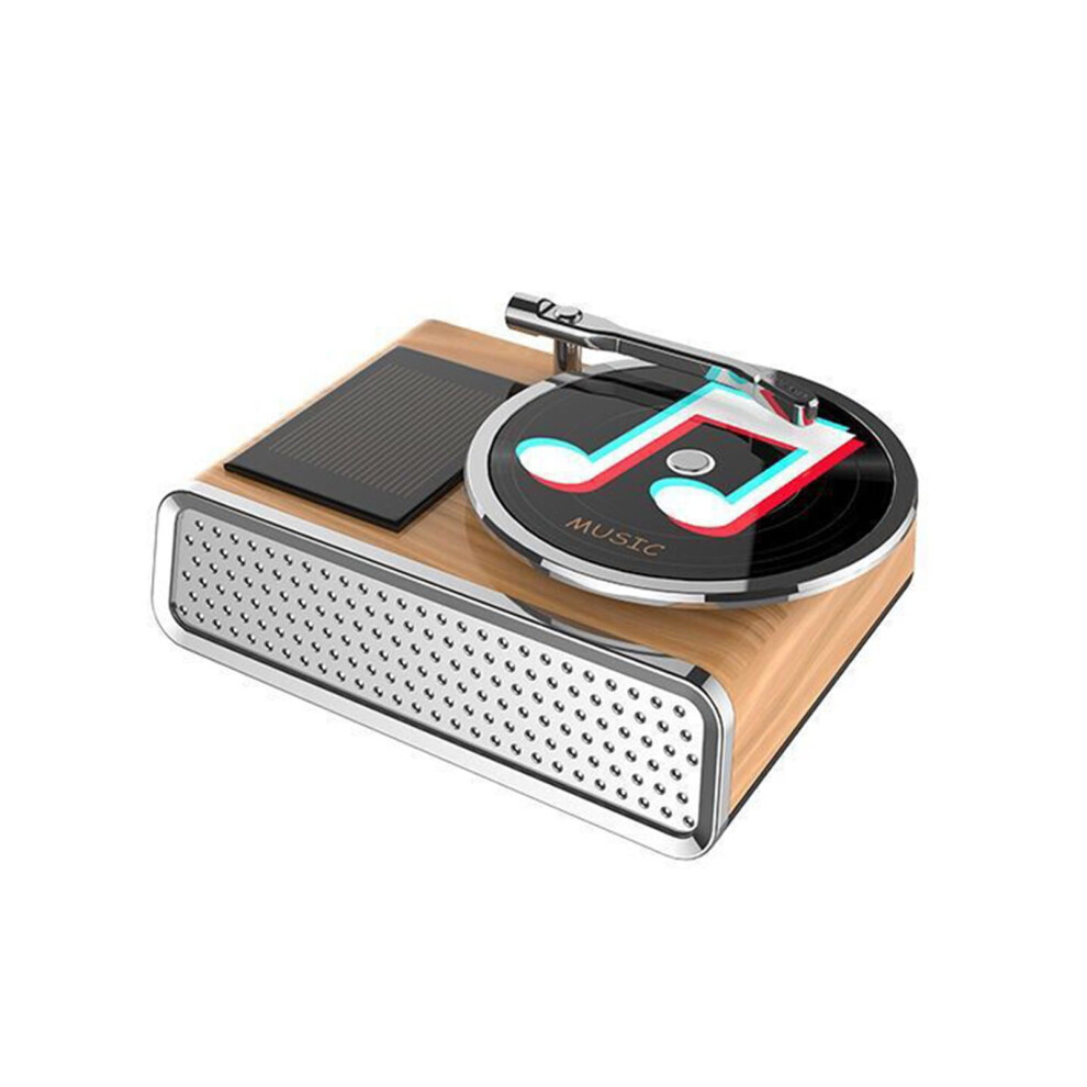 Kiplyki Solar Energy Rotating Aromatherapy Aviation Interior Decoration Accessories Diffuser For Car Record Player Freshener 9071309762884