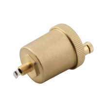 Mosiee 1/8 Inch Automatic Air Vent Valve, Automatic Air Bleed,for Hot Water Radiators