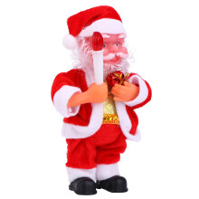 Père Noël lumineux, décoration de Noël, ornement pour voiture, pour enfant ou personne âgée, en plastique