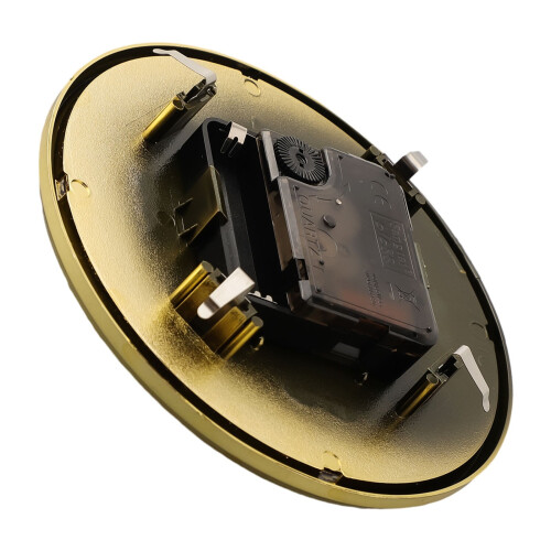 Minxio DIY130MM Ρολόι χαλαζία με ένθετο μηχανισμό, μινιατούρα αραβική αριθμητική 1