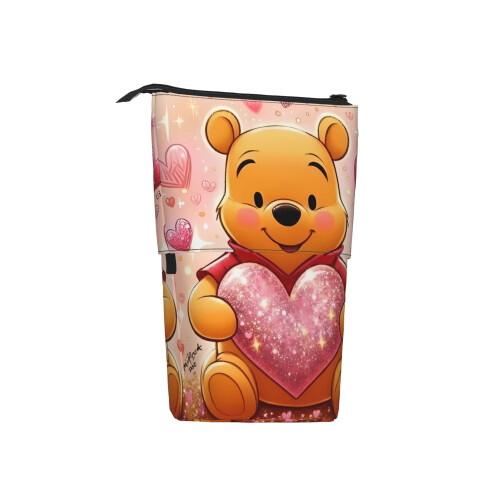 Κασετίνα για μολύβια Winnie the Pooh, χαριτωμένη θήκη για μολύβια με κινούμενα σχέδια, 1