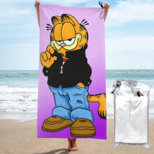 Serviette de bain en microfibre 80 x 160 cm - Séchage rapide, anti-sable, grande taille - Idéale pour la plage, les voyages et le camping -