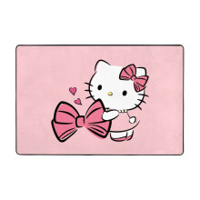 Hello Kitty -leikkihuoneen ja pelihuoneen matto, liukumaton kylpyhuoneen matto, keittiön, makuuhuoneen, sisätilojen sisustuksen lattiamatot - 91 x