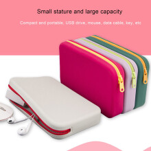 SUSUchens Borsa cosmetica con chiusura a cerniera, portatile in silicone, per riporre il trucco, con tracolla removibile, ideale per casa e viaggi,