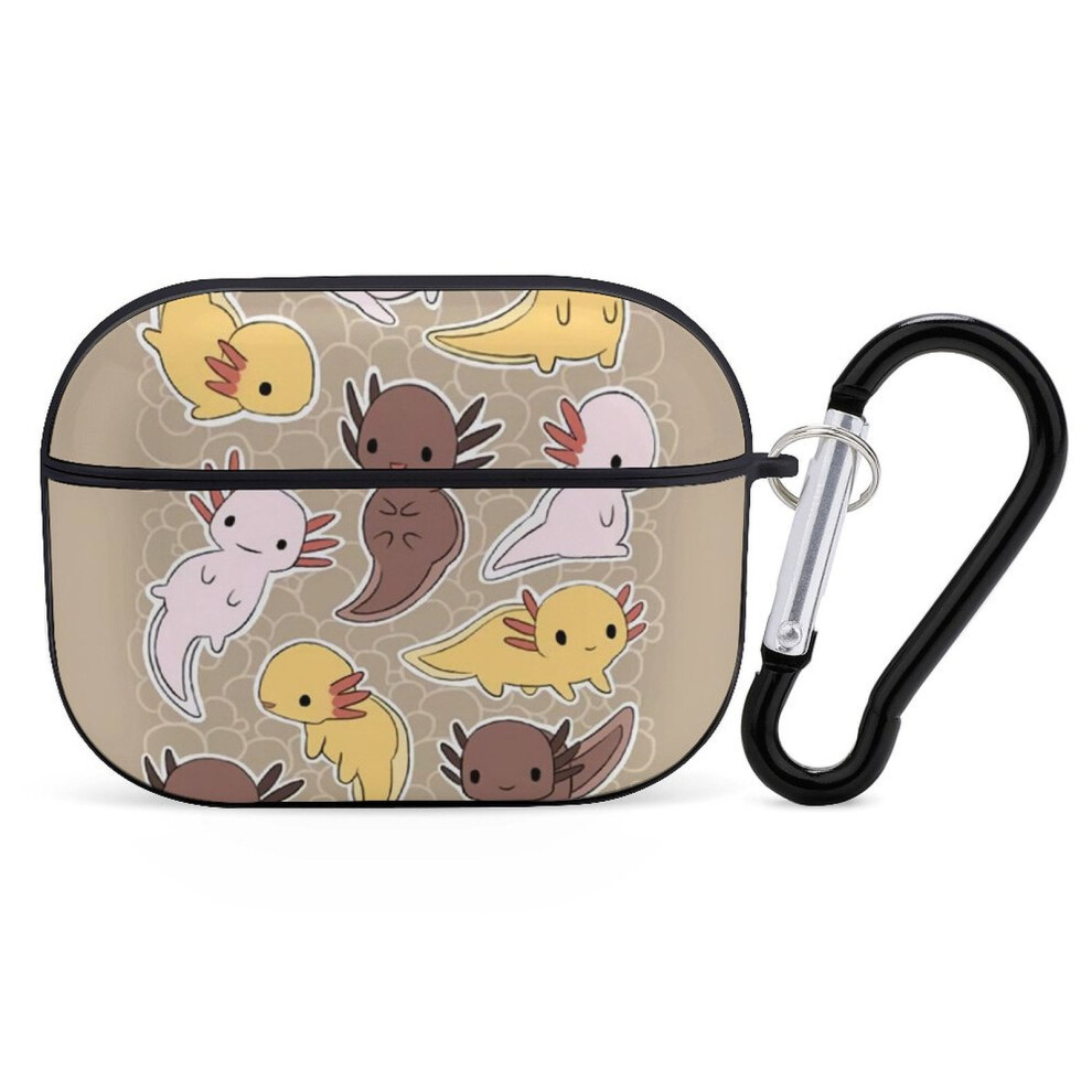 Kawaii Axolotl Case For Compatible With Airpods Pro, Women's Cute Design, Supports Wireless Charging 9083649044889