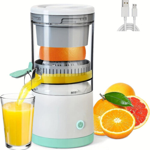 Electric USB Juicer, Rechargeable, Portable Home Juicer
