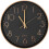 Modern silent quartz wall clock 30 cm, oversized numbers round wall 1