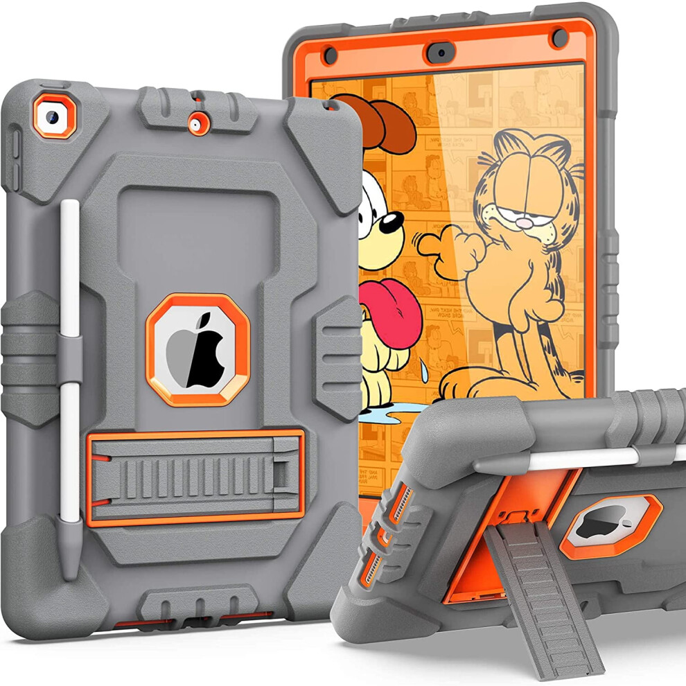 Compatible With Ipad 9Th Gen (2021), 8Th/7Th Gen, 10.2" Case With Pencil Holder & Kickstand 9083649046333
