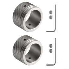 2PCS M30 x 1.5 Thermostatic Radiator Valve Adapter Stainless Steel Heating Connector