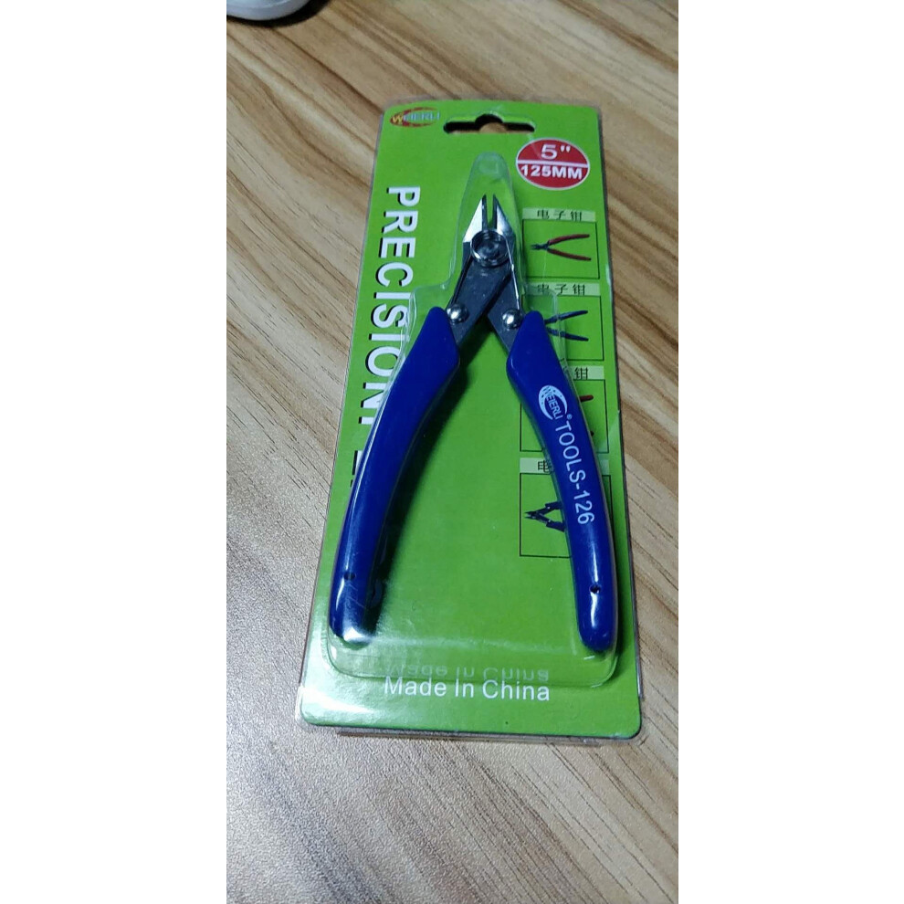 Electronic Pliers,Mini Electronic Pliers Diagonal Cutting Nippers Wire Cable Cutters Repair Tools 9083649049167