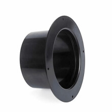 ABS Ventilation Duct Exhaust Pipe Connector 75mm Air Vent Flange for Marine RV Enhanced Airflow