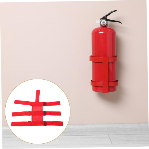 Car Fire Extinguisher Mount with Quick Strap Installation and Universal Vehicle Compatibility 2