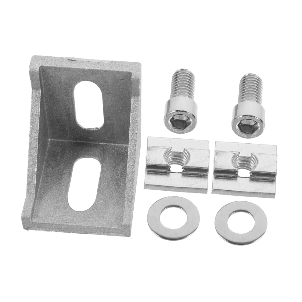 Aluminum Profile Connector 90 Degree L Bracket For 4040 Extrusions Strong Corner Support 9164114672902