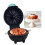 Mini Cake Maker and Waffle Maker, NonStick DoubleSided Heating, Quick 10Min Breakfast Azure 1