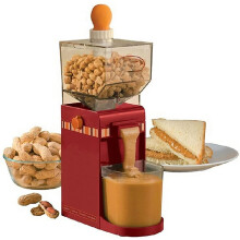 Electric Peanut Butter Maker with 500ml Capacity, OneButton Nut Grinder for Almond Cashew Sesame