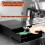 Espresso Knock Box Drawer Style Coffee Grounds Container 1.2L UnderMachine Noise Reduction 2