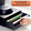 Espresso Knock Box Drawer Style Coffee Grounds Container 1.2L UnderMachine Noise Reduction 4