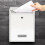 Wall Mounted Locking Mailbox with Secure Key Lock, Weatherproof Large Capacity Black Design 3