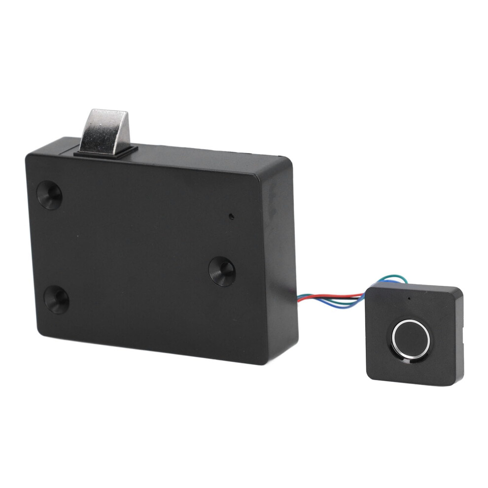 Fingerprint Cabinet Lock With 360 Biometric Recognition, Fast Unlock, Usb Backup For Home Office 9164114674036