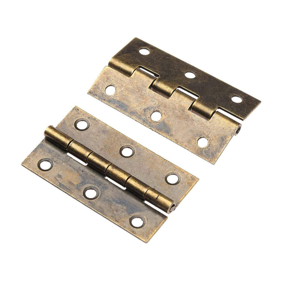 Bronze Decorative Cabinet Hinges 50X28mm For Wooden Furniture And Jewelry Boxes 9113335061620