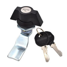 Large Cam Lock with Keys for Mailbox Drawer Cupboard and Steel Cabinet Secure Fit 4555mm