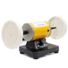 Jewelry Polisher Machine with Adjustable Speed, Dual Wheel Bench Grinder for Metal, Wood, Jade, Plastic