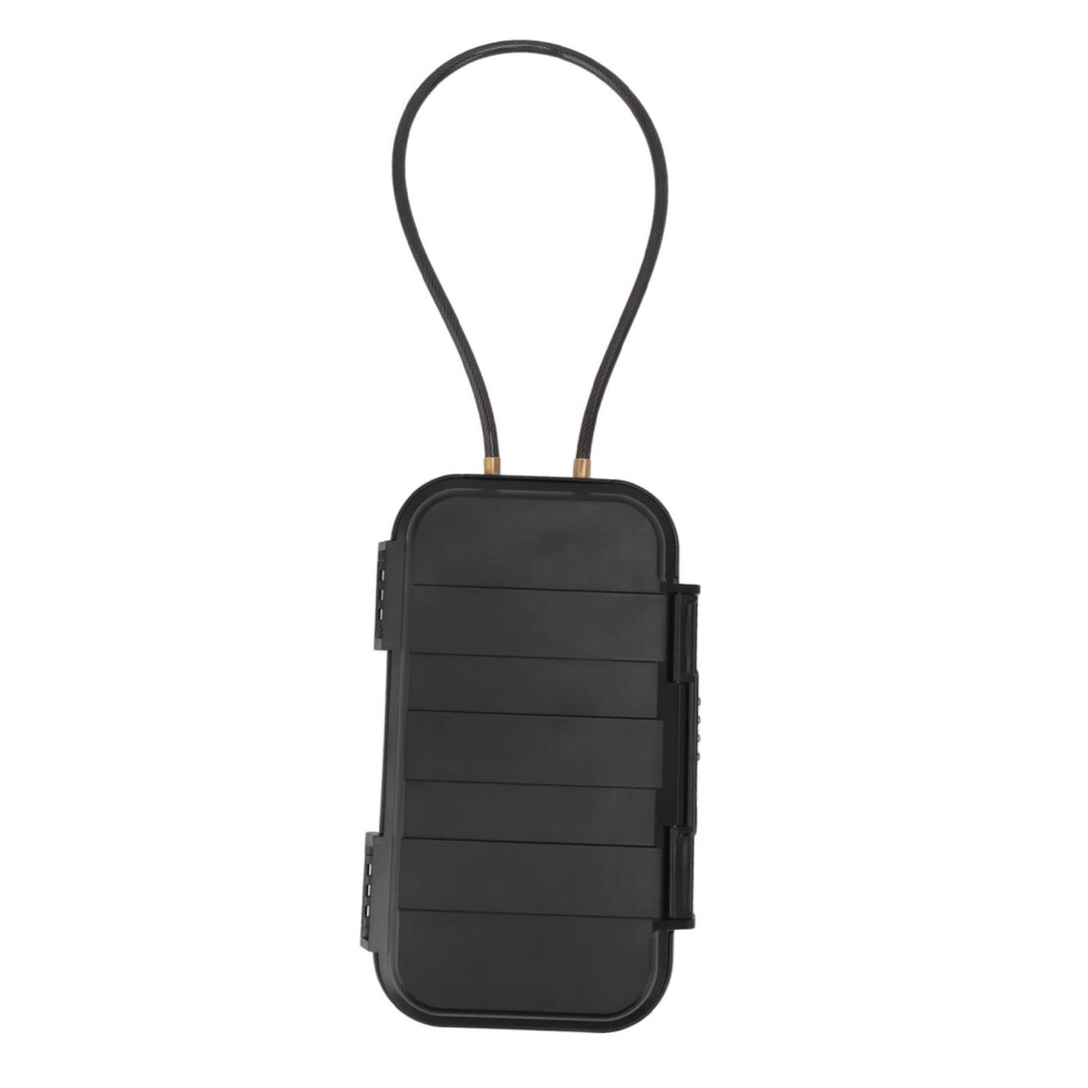 Portable Lock Box With Rustproof Combination For Outdoor Key Storage And Zinc Alloy Security 9164114674517