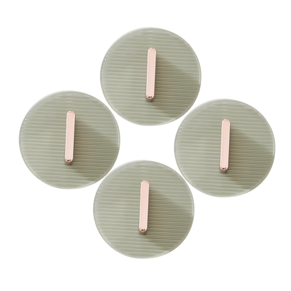 Adhesive Cabinet Knobs Set Of 4 With Strong Grip, Peel And Stick Drawer Handles For Multisurface Use 9113335062139