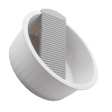 Plastic Wash Basin with Washboard for Hand Washing Clothes, Compact Laundry Tub for Baby Garments
