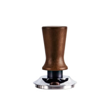 51/53/58mm Coffee Tamper with Calibration Spring, Solid Wood Espresso Tamper, Even Pressure Grip