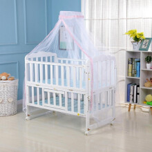 Magazine 1x Baby Bed Safe Mosquito Net Cradle Universal Bed Canopy Crib Cot Netting Cover