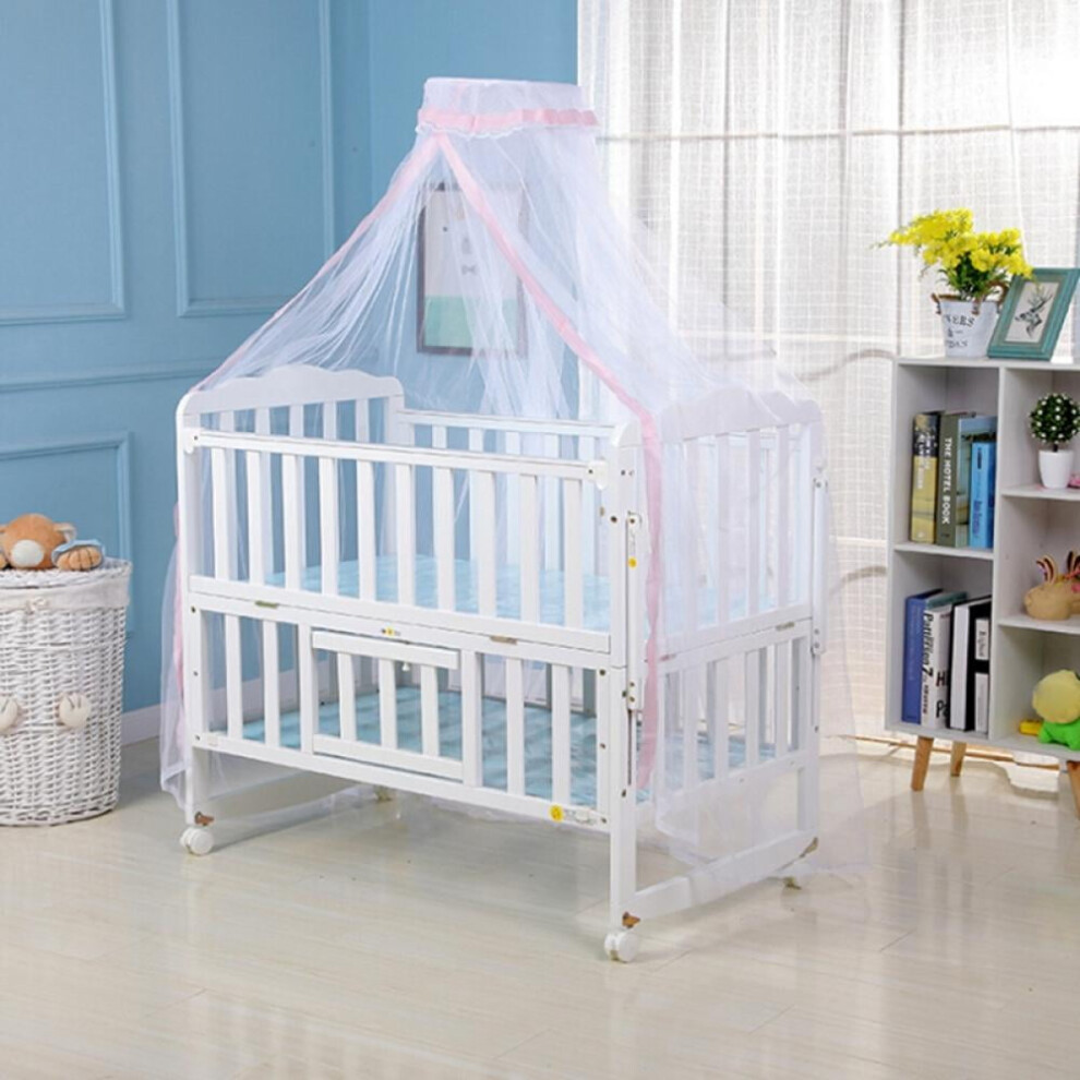 Magazine 1x Baby Bed Safe Mosquito Net Cradle Universal Bed Canopy Crib Cot Netting Cover