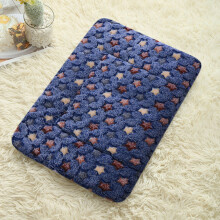Soft & Washable Dog Bed Mat for Small, Medium Dogs - Deluxe Plush Anti-Slip Pet Bed, Fluffy Kennel Pad (Compatible with)