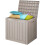 BENTISM Outdoor 31 Gallon Polypropylene Deck Box, Gray 1