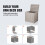 BENTISM Outdoor 31 Gallon Polypropylene Deck Box, Gray 4