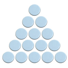 20 Pcs Bumper Furniture Pads Furniture Leg Protectors Floor Protector Pads Crash Pad Floor Mat Slider