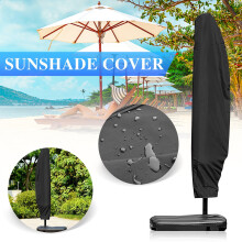Kiplyki Wholesale Patio Umbrella Cover Waterproof Outdoor Offset Market Umbrella Parasol Covers