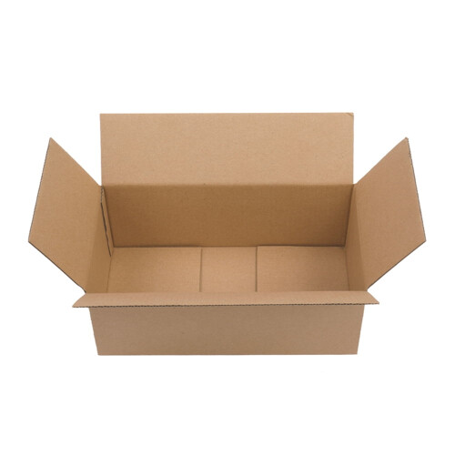 100 Corrugated Paper Boxes 6x4x2"（15.2*10.2*5.1cm）Yellow 1