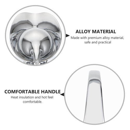 1Pc Kettle Handle Alloy Handle Kettle Accessory Jug Teapot Handle (Silver) 1
