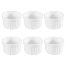 6pcs Ceramic Dessert Bowl Adorable Small Bowl Seasoning Bowl Snacks Storage Bowl