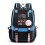 Zaino BLACKPINK Borsa scolastica ragazza graffiti nera e blu ragazza graffiti nera e blu 1