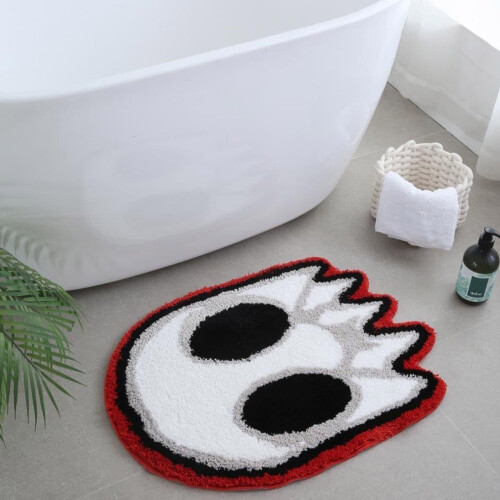 Kayannuo Διακοσμήσεις για το Halloween Εσωτερική Εκκαθάριση Χαλοουίν Πατάκι Μπάνιου