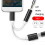 Φορτιστής και ακουστικά 2 σε 1 USB Type C σε προσαρμογέα καλωδίου Aux Audio 3,5 mm UK2024I5R7 5