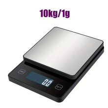 10kg/1g Digital Postal Scale, Multi-function Kitchen Table Scale with Touch Button, Compatible with Baking Goods, 22 lb Hardware Tools Weighing