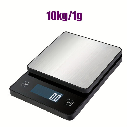 10kg/1g Digital Postal Scale, Multi-function Kitchen Table Scale with Touch Button, Compatible with Baking Goods, 22 lb Hardware Tools Weighing